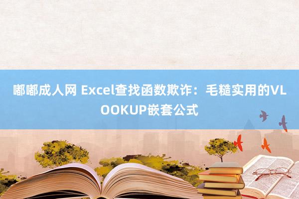嘟嘟成人网 Excel查找函数欺诈：毛糙实用的VLOOKUP嵌套公式